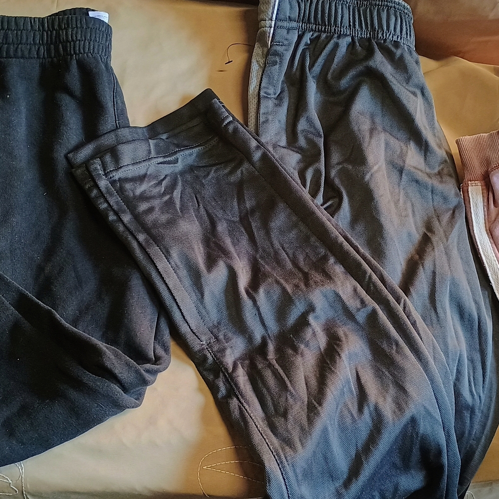 Black and Gray Jogger Pants Bundle